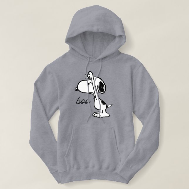 Jordnötter | Snoopy Skrämt dig T Shirt (Design framsida)