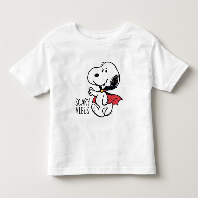Jordnötter | Snoopy Smiling Vampire T Shirt (Framsida)