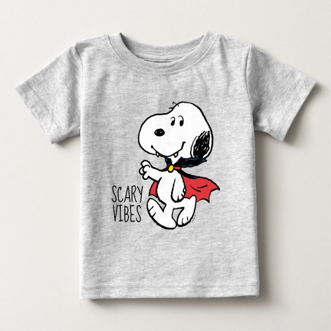 Jordnötter | Snoopy Smiling Vampire T Shirt (Framsida)
