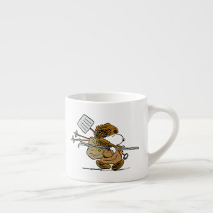 Jordnötter Snoopy Snö Warrior Espressomugg