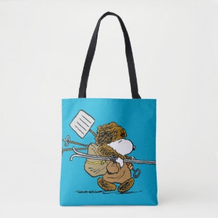 Jordnötter Snoopy Snö Warrior Tygkasse
