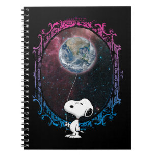 Jordnötter   Snoopy Spaced Out Balloon Anteckningsbok