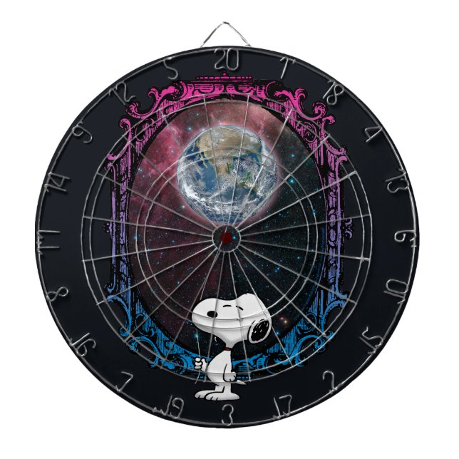 Jordnötter | Snoopy Spaced Out Balloon Darttavla (Framsidan)