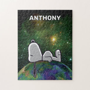 Jordnötter   Snoopy Spaced out Pussel