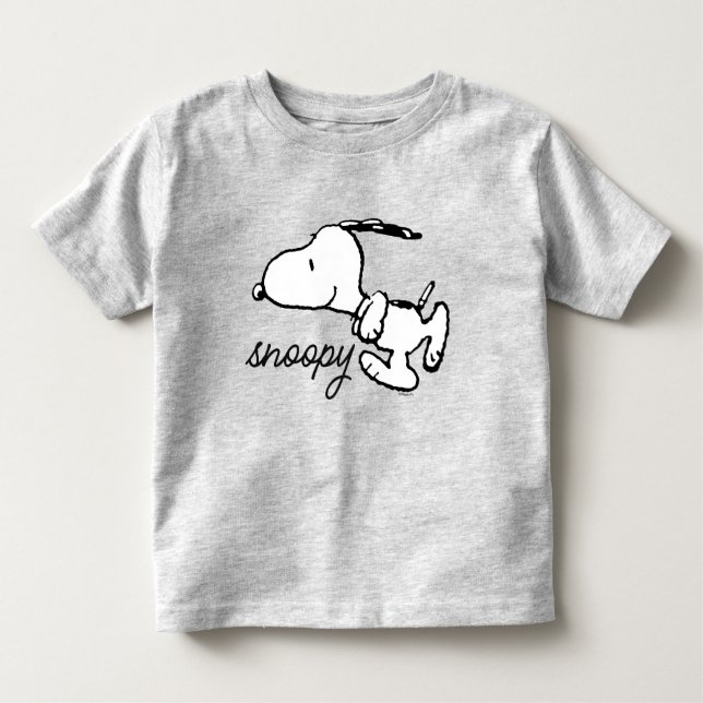 Jordnötter | Snoopy Springa T Shirt (Framsida)