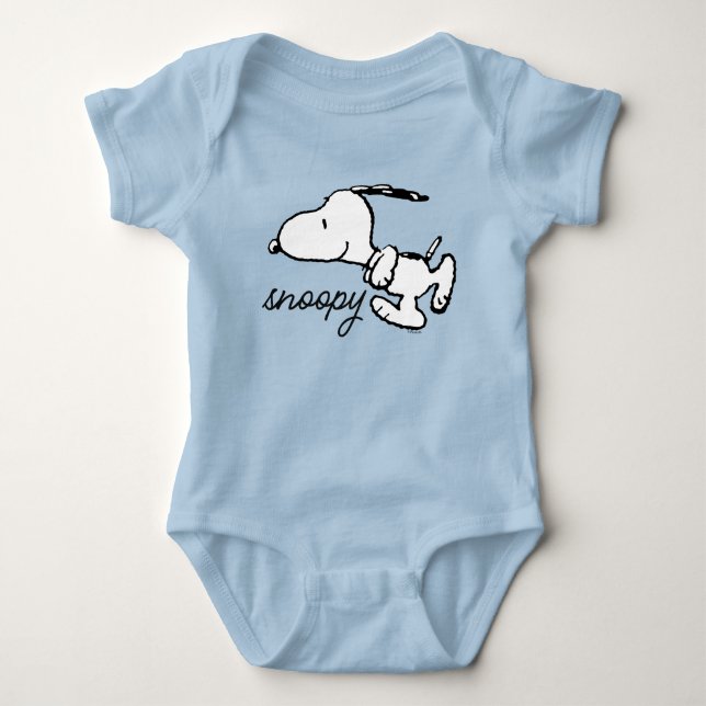 Jordnötter | Snoopy Springa T Shirt (Framsida)
