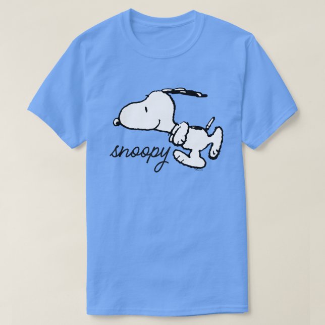 Jordnötter | Snoopy Springa T Shirt (Design framsida)