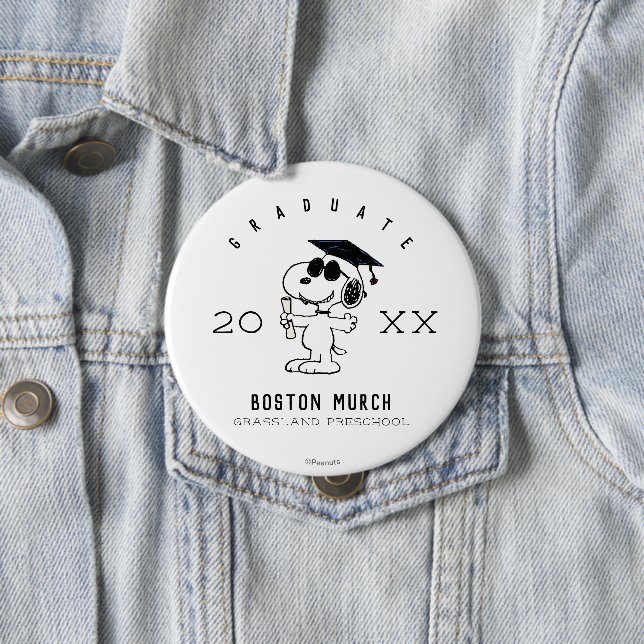 Jordnötter | Snoopy Student Knapp (In Situ)