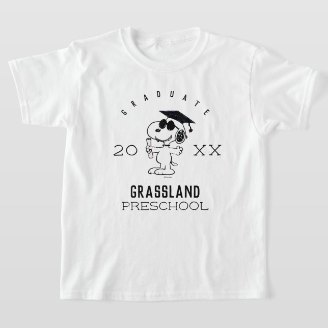 Jordnötter | Snoopy Student T Shirt (Laydown)