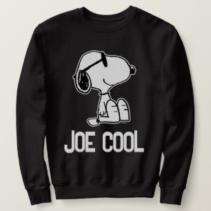 Jordnötter   Snoopy Sunglass Smile Lång Ärmad Tröja