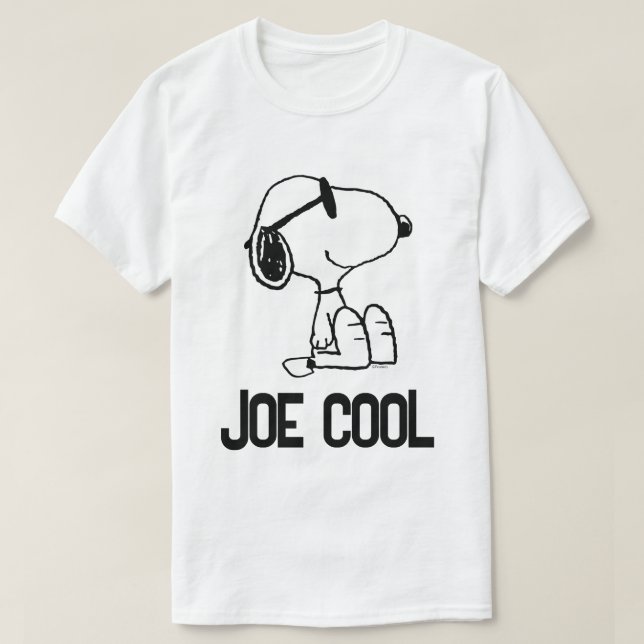 Jordnötter | Snoopy Sunglass Smile T Shirt (Design framsida)