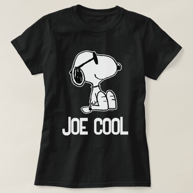 Jordnötter | Snoopy Sunglass Smile T Shirt (Design framsida)