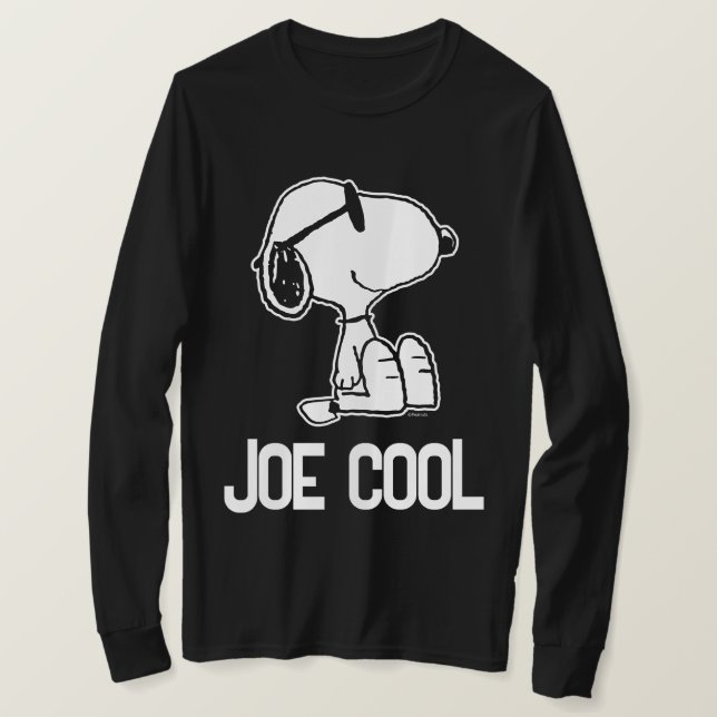 Jordnötter | Snoopy Sunglass Smile T Shirt (Design framsida)