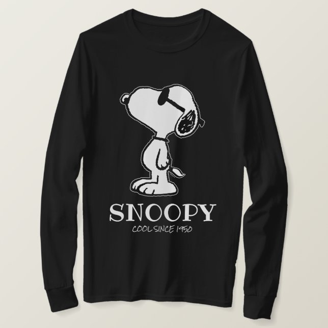 Jordnötter | Snoopy Sunglasses Ponder T Shirt (Design framsida)