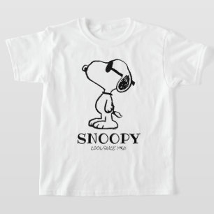 Jordnötter Snoopy Sunglasses Ponder T Shirt