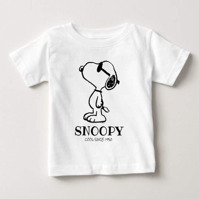 Jordnötter | Snoopy Sunglasses Ponder T Shirt (Framsida)