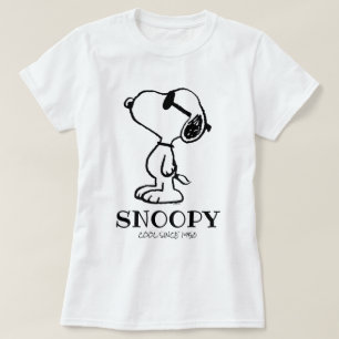 Jordnötter Snoopy Sunglasses Ponder T Shirt