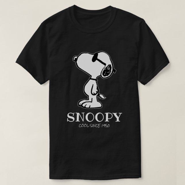 Jordnötter | Snoopy Sunglasses Ponder T Shirt (Design framsida)