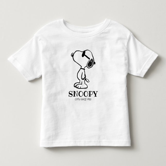 Jordnötter | Snoopy Sunglasses Ponder T Shirt (Framsida)