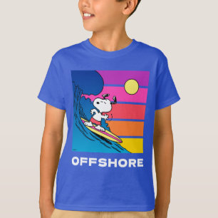 Jordnötter   Snoopy Surfing T Shirt