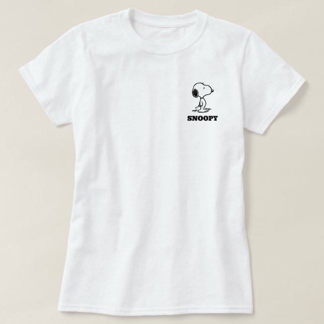 Jordnötter | Snoopy T Shirt (Design framsida)