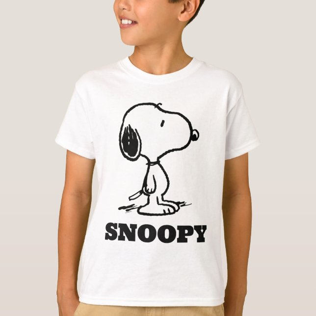 Jordnötter | Snoopy T Shirt (Framsida)