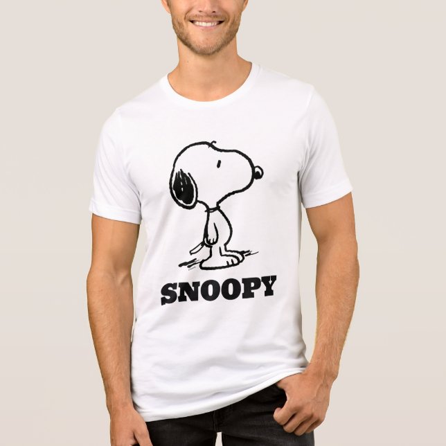 Jordnötter | Snoopy T Shirt (Framsida)