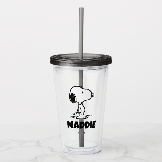 Jordnötter | Snoopy Take Away Mugg (Framsida)
