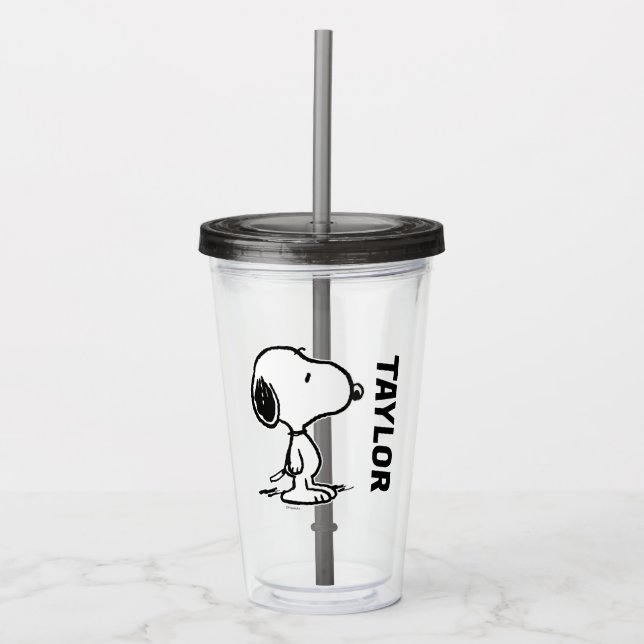 Jordnötter | Snoopy Take Away Mugg (Framsida)