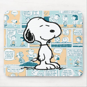 Jordnötter Snoopy Tecknad Mönster Musmatta