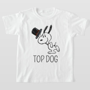 Jordnötter Snoopy Top hat Dance T Shirt