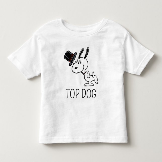 Jordnötter | Snoopy Top hat Dance T Shirt (Framsida)