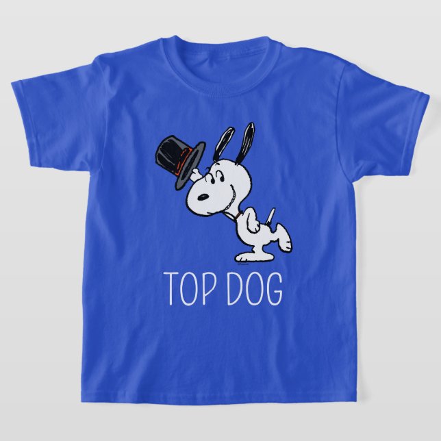 Jordnötter | Snoopy Top hat Dance T Shirt (Laydown)