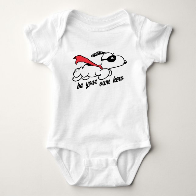 Jordnötter | Snoopy Toppen Hero T Shirt (Framsida)