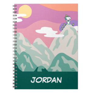 Jordnötter   Snoopy & Troop som hyr berget Anteckningsbok