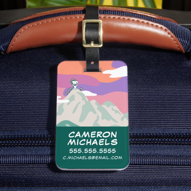 Jordnötter | Snoopy & Troop som hyr berget Bagagebricka (Framsida Insitu 2)