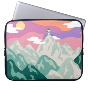 Jordnötter Snoopy & Troop som hyr berget Laptop Fodral