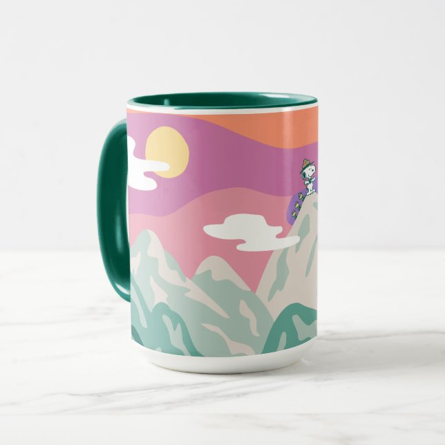 Jordnötter | Snoopy & Troop som hyr berget Mugg (Framsida vänster)