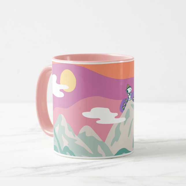 Jordnötter | Snoopy & Troop som hyr berget Mugg (Framsida vänster)