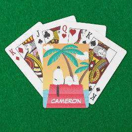 Jordnötter | Snoopy Tropical Deco | Spelkort