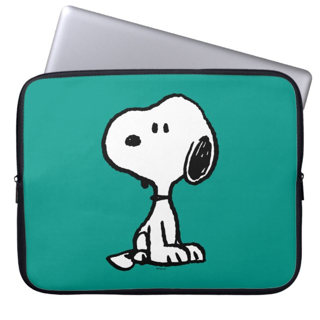 Jordnötter | Snoopy Turns Laptop Fodral (Framsidan)