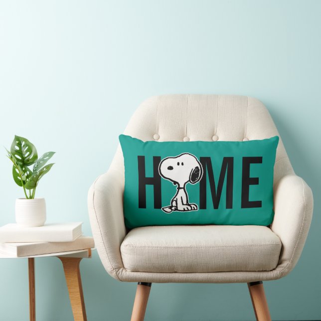 Jordnötter | Snoopy Turns Lumbarkudde (Stol)