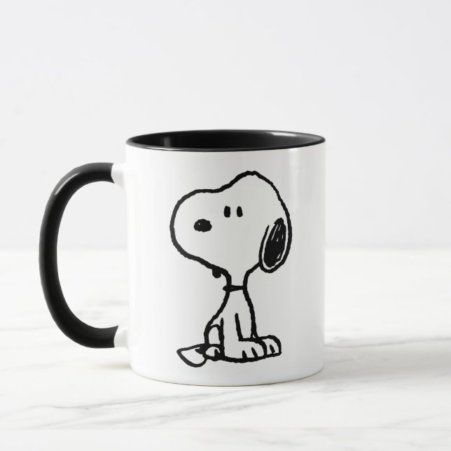 Jordnötter | Snoopy Turns Mugg (Vänster)
