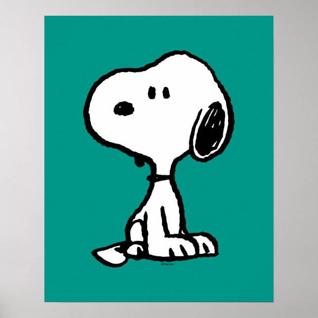 Jordnötter | Snoopy Turns Poster (Framsidan)