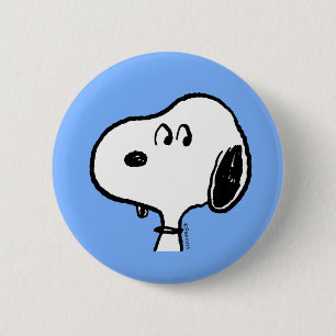 Jordnötter Snoopy-utseende Knapp