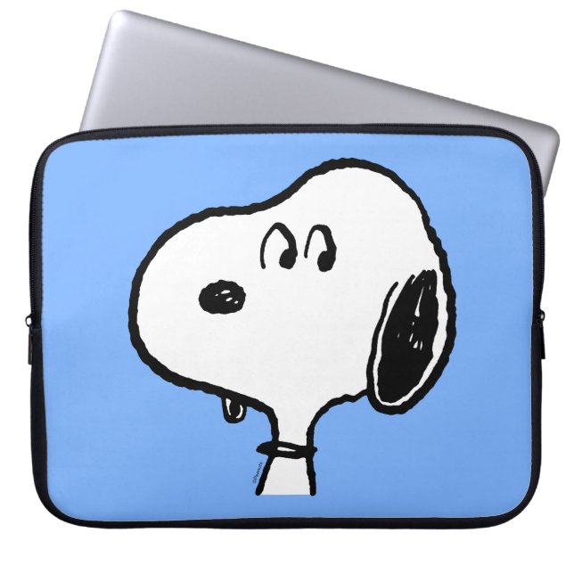 Jordnötter | Snoopy-utseende Laptop Fodral (Framsidan)