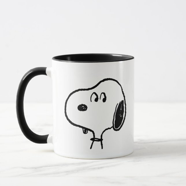 Jordnötter | Snoopy-utseende Mugg (Vänster)