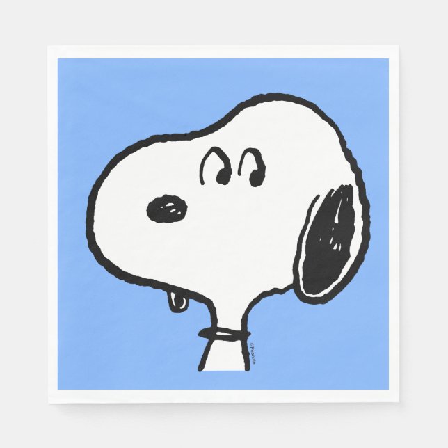 Jordnötter | Snoopy-utseende Pappersservett (Framsidan)