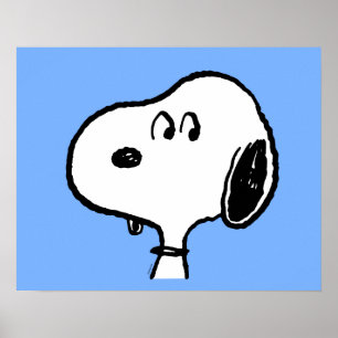 Jordnötter   Snoopy-utseende Poster