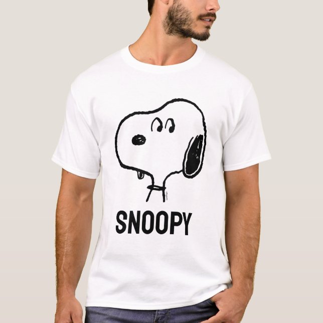 Jordnötter | Snoopy-utseende T Shirt (Framsida)